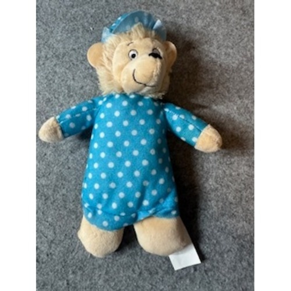 Berenstain Bears Mama Bear Plush 9 inch Blue Polka Dot Nightgown 2023 Greenbrier